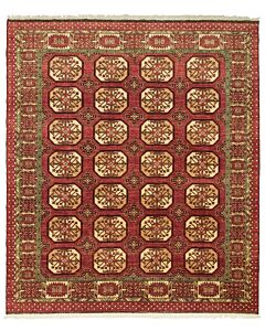 Ersari Carpet Red Elephant Design 294 x 254 24094