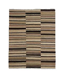 Choby Kilim Black Brown 201 x 158 25013