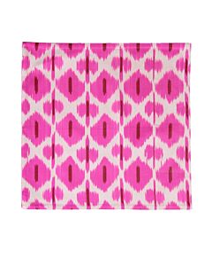 Silk Ikat Pillow 50 x 50 RW Oog 1
