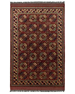 Ersari Carpet Red Elephant Design 300 x 205 23668