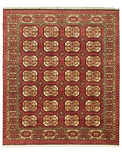 Ersari Carpet Red Elephant Design 294 x 254 24094