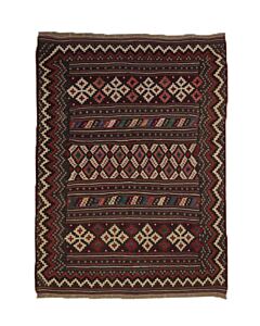 Bachtiar Soumak Kilim Red 203 x 151