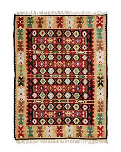 Old Sarkoy Kilim Black 16436