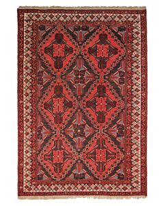 Khorassan Soumak Kilim Red 248 x 165