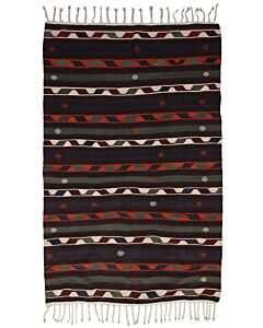 Kaukasia Kilim 250 x 158 Black 15726