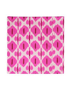 Silk Ikat Pillow 50 x 50 RW Oog 2